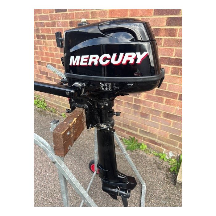 Second Hand Mercury 4hp Long Shaft