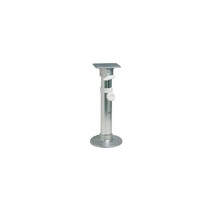 Alloy Swivel pedestal telescopic polished 45-62 cm