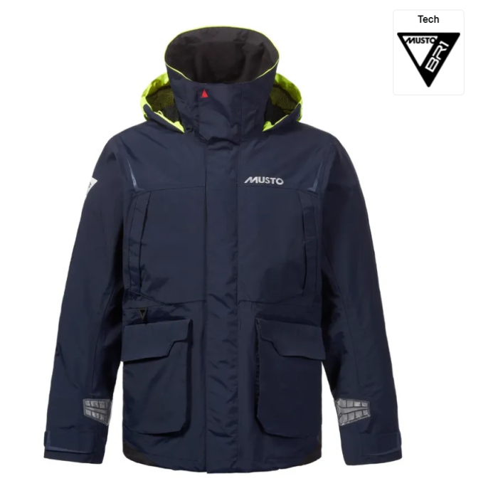 Musto BR1 Men's Channel Jacket Navy