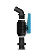 Tru Design Glass Reinforced Seacock Kit 25mm 120 deg