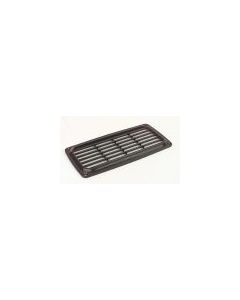 ABS  Louvered Vent 8" x 4"  Blk / Wht