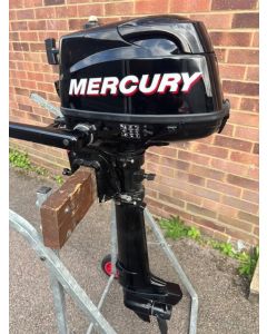 Second Hand Mercury 4hp Long Shaft