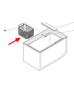 Isotherm Replacement Basket for Build in boxes